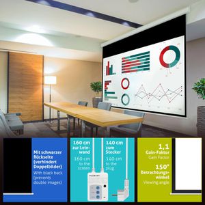 Produktbild für Beamer-Leinwand ESMART Professional MIMOTO