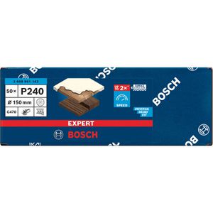 Produktbild für Schleifpapier Bosch Expert C470 Multilochung, Körnung 240