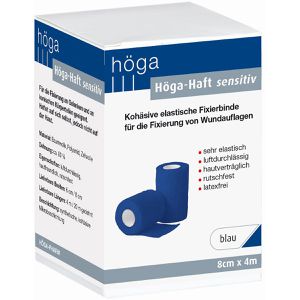 Produktbild für Fixierbinden Höga Haft sensitiv, blau