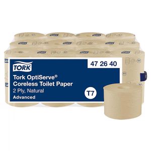 Produktbild für Toilettenpapier Tork OptiServe Coreless, 472640, T7