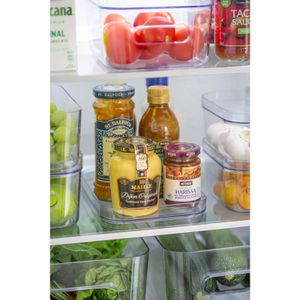 Produktbild für Deckel-Aufbewahrungsbox Smartstore Compact S, transparent