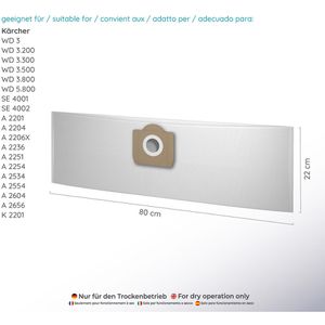 Produktbild für Staubsaugerbeutel McFilter KA 39