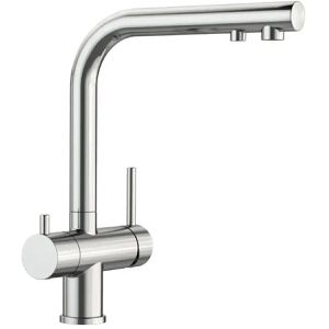 Produktbild für Küchenarmatur BLANCO FONTAS II, 523129, Edelstahl gebürstet