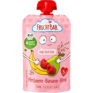 Produktbild für Fruchtpüree FruchtBar Quetschie, 100% Frucht, BIO