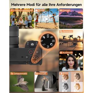 Produktbild für Kompaktkamera Rollei Compactline 10x Flip, 2,88 Zoll Display