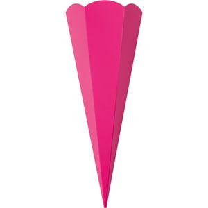 Produktbild für Schultüte Folia 92523, Rohling, pink