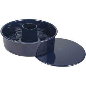 Backform Dr.Oetker-Küchenhelfer mit Flach-& Rohrboden, Emaille