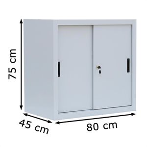 Produktbild für Schiebetürenschrank Lüllmann 550080, abschließbar