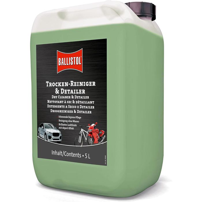 Ballistol Lackreiniger Trockenreiniger & Detailer, fr Auto & Motorrad,  Lackpflege, 5 Liter  Bttcher AG