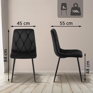 Produktbild für Esszimmerstuhl CLP Clairton, 325722