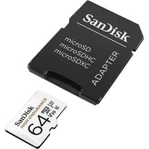 Produktbild für Micro-SD-Karte SanDisk High Endurance, 64GB