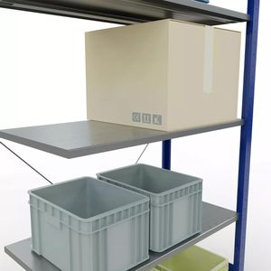 Produktbild für Anbauregal Schulte 12655-B, 5 Metallböden