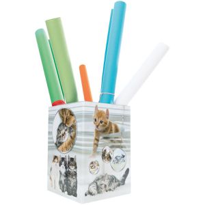 Produktbild für Papierkorb Herma 19740, Katzen