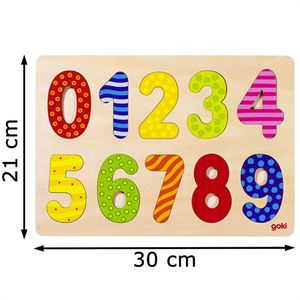 Produktbild für Lernspielzeug Goki 57574, Zahlen 0-9