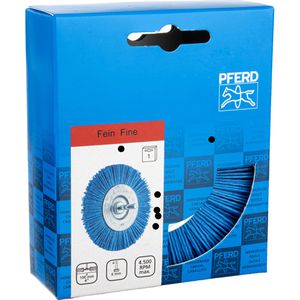 Produktbild für Drahtbürste PFERD-TOOLS 43740169, fein, Scheibenbürste Ø 100mm