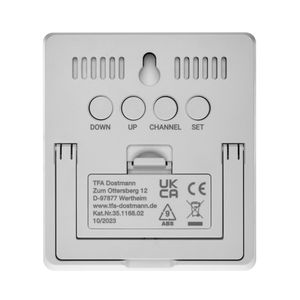 Produktbild für Wetterstation TFA 35.1168.02 CLEAR, Funk, digital