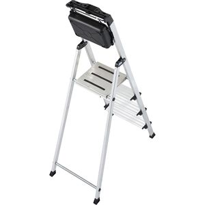 Produktbild für Stehleiter Krause Monto Secury MultiGrip, 126528, m. Plattform