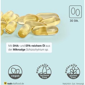 Produktbild für Omega-3 Raab-Vitalfood 30 Kapseln