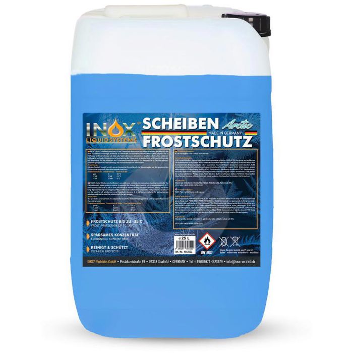 INOX Scheibenfrostschutz Arctic, bis -35°C, Konzentrat, 25 Liter – Böttcher  AG