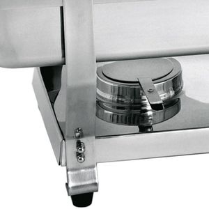 Produktbild für Chafing-Dish Bartscher Rolltop, mit Brennpaste