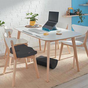 Produktbild für Orthopädisches-Sitzkissen Leitz Ergo Cosy, grau