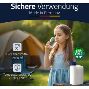 Produktbild für Wasserkanister Hünersdorff ECO 810250