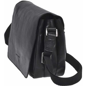 Produktbild für Umhängetasche Greenburry Pure Black 1109-20, Echt Leder
