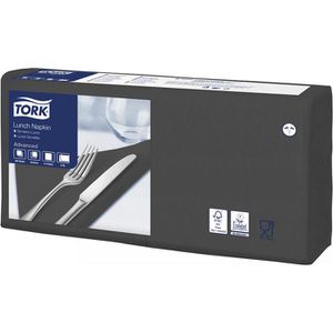 Servietten Tork Lunch Advanced 477148, schwarz