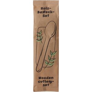 Produktbild für Einwegbesteck Biozoyg DSE06293, Bambus