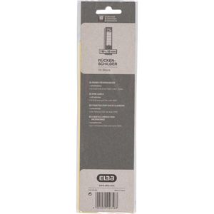 Produktbild für Rückenschilder Elba 100420950 rado, rot
