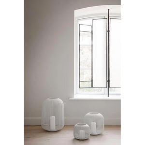 Produktbild für Windlicht Blomus 66214, Laterne Lito XS White, weiß