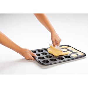 Produktbild für Backform Zenker Black Metallic, für 24 Muffins, aus Stahl