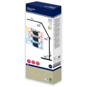 Produktbild für Schreibtischlampe Müller-Licht Sella, schwarz, LED, dimmbar