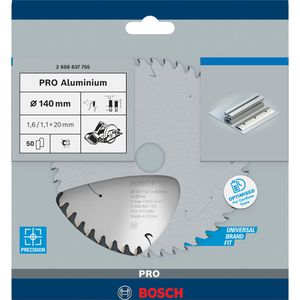 Produktbild für Kreissägeblatt Bosch PRO Aluminium, 260883775