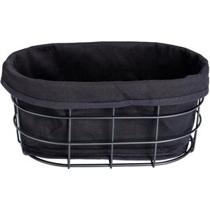 Brotkorb Wenko Bela, aus Metall / Stoff