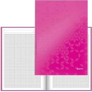 Notizbuch Leitz WOW, 46261023, pink, A4