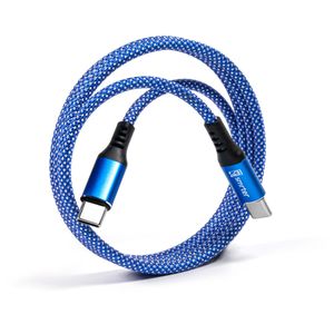 Produktbild für Ladekabel smrter Magneto C2C, blau, 1m