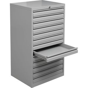 Schubladenschrank G-Office MDC/A3.13, aus Metall