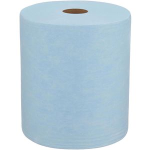 Produktbild für Putztuchrolle Wypall X60, 8371, aus Vlies, blau