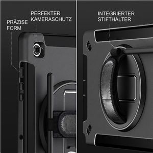 Produktbild für Tablet-Hülle 4smarts Rugged Case Grip, schwarz