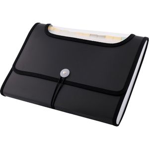 Produktbild für Fächermappe D.RECT 5590 Elegante, A4, schwarz