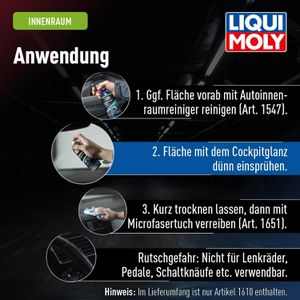 Produktbild für Cockpitspray Liqui-Moly 1610, Cockpitglanz