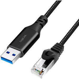 Produktbild für Netzwerkkabel LogiLink CU0400, schwarz