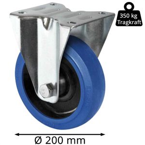 Produktbild für Schwerlastrolle CASCOO Serie R4F1, Bockrolle