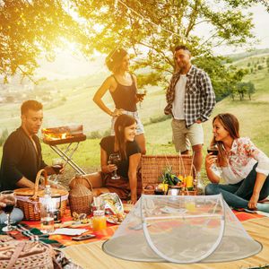Produktbild für Fliegenhaube Relaxdays 10041386, aus Polyester