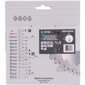 Produktbild für Kreissägeblatt Makita E-16760, EFFICUT