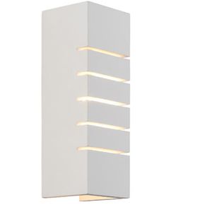 Produktbild für Wandleuchte Nordlux Lancio Square, Aluminium &amp; Gips, für innen