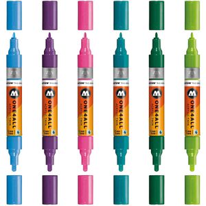 Produktbild für Acrylstifte Molotow One4All Acrylic Twin Marker