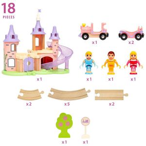 Produktbild für Spielzeugeisenbahn BRIO World Traumschloss Eisenbahn-Set
