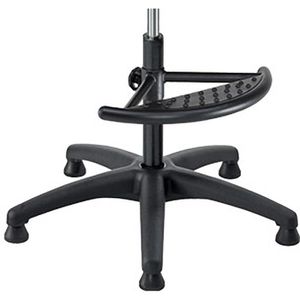 Produktbild für Arbeitsstuhl meychair W5-H-PU-FS6, schwarz